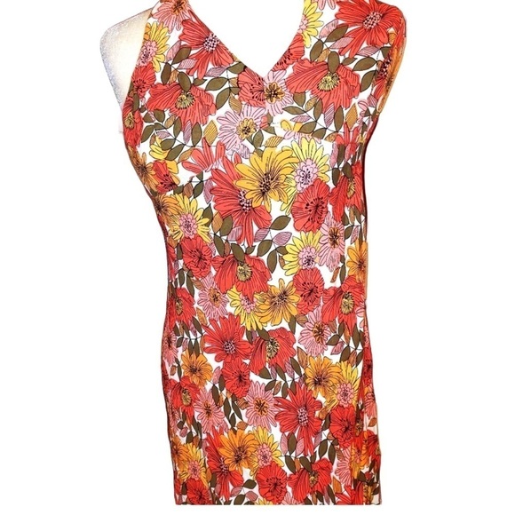 LOFT Dresses & Skirts - LOFT Floral Halter Dress Rayon 10